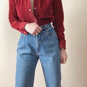 Vintage bill blass petite mom jeans